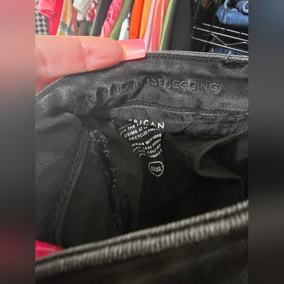 🍂🍁American eagle high rise jeggings distressed 18s - Picture 5 of 6